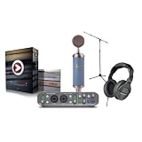 Home Recording Studio Equipment Package Includes M-Audio Pro Tools M-Powered 8, M-Audio... by 