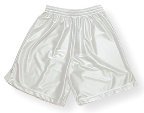 Code Four Athletics 'Cascade' team soccer shorts - size Youth M - white