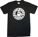 Star Wars Parody Star Wars Coffee Mens T-Shirt Black