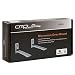 Cmple - NEW Microwave Oven/AV Component Wall Mount Bracket (Max weight 77lbs)-Silver