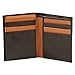 RFID Wallet in Genuine Leather - Vertical Two Tone 9 Slot by Identity Stronghold - RFID Blocking Wallet - Credit Card Protector