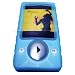 Premium Heavy Duty Zune 30gb Silicone Case - Light Blue + Adjustable Sport Armband - Black + Protective Screen Film