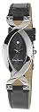 Betty Barclay Ladies black leather strap Watch With Black dial