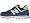 Navy/Silver Suede