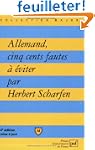Allemand, cinq cents fautes � �viter...