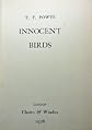 Innocent Birds