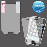 High Quality Twin Pack Screen Guard Protector for Samsung Messager Touch R6 ....