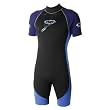 SHORTIE WETSUIT. TWF Mens size Medium M (colour black/blue). 2.5mm Neoprene. Warm comfortable fit. Flatlock Stitching.Ideal for UV protection, Swimming, Surfing, Beach wear