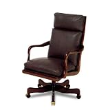 Distinction Leather Large Contoured Swivel Tilt Executive Chair