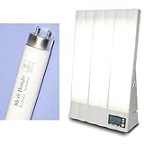 光療法の標準器ブライトライトME+と 交換ランプのセット 慢性疲労症候群