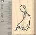 Halloween Ghost Rubber Stamp
