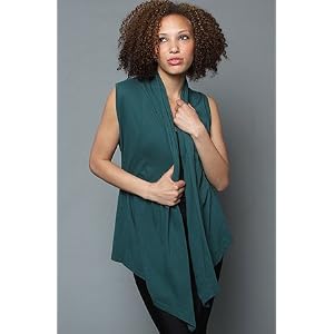 Buy Alternative Apparel The Rhoda Sleeveless Cardigan in Tropic,Sweaters for Women by Alternative