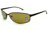 PGA TOUR 1412 PGAS1412 Black 006 Polarized Frame Sunglasses by 