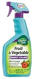 Garden Safe 10444X Fruit and Vegetable Insect Killer, 24-Ounce Spray