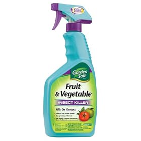 Click here to buy Garden Safe 10444X Fruit and Vegetable Insect Killer, 24-Ounce Spray by Garden Safe.