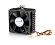 StarTech.com 65x60x45mm Socket 7/370 CPU Cooler Fan with Heatsink TX3 Connector CPU Cooler FAN370PRO (Black)