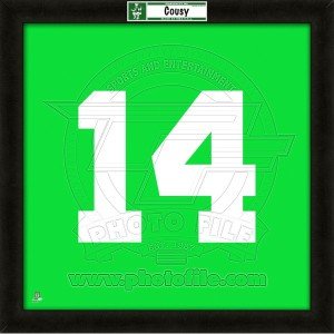 Bob Cousy Boston Celtics 20x20 Framed Uniframe Jersey Photo