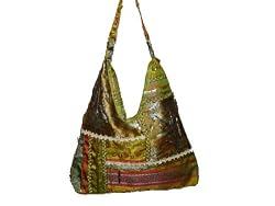 2979 green Hobo Handbag Bag Purse Green Color