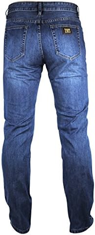 GRADUAL Men's 5-Pocket Fashion Relaxed Straight Jeans 28W