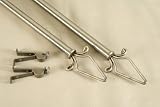 Review Drapery Hardware  / NEW Decorative Curtain Rod #28, 28-48 inch, antique brass