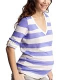 Gap Striped Roll-Sleeve Sweater
