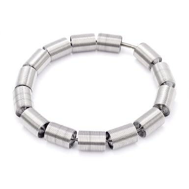 Silver Rolls Collar by La Mollla
