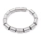 Silver Rolls Collar by La Mollla