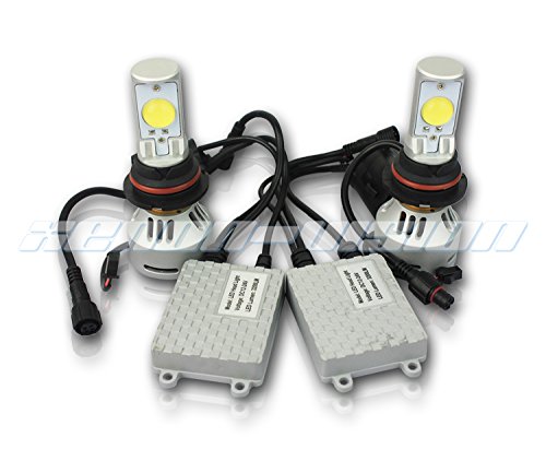 Xenon-Vision 80W 6400LM CREE LED Headlight Conversion Kit – 6500K – All Bulb Sizes – 9004 Dual Beam Cree LED