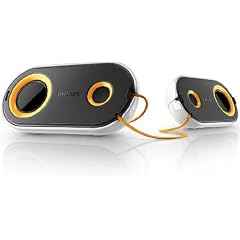 Philips SPA4210 2.0 Stereo Notebook USB Lautsprechersystem