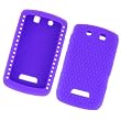 RIM BlackBerry Storm 9530 Thunder 9500 Soft Rubber Skin Case Silicone Protector Cover With Diamonds Purple