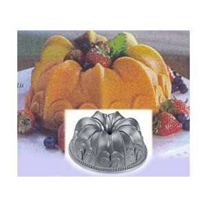 Bundt Cake pan Fleur de Lis 10 capacity 8-3 4 Diam. Cast Aluminum with... by Nordic Ware