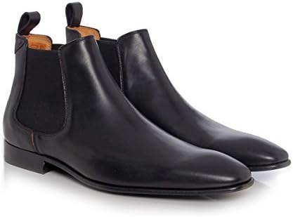Paul Smith Shoes Leather Falconer Chelsea Boots Black US11 / UK10