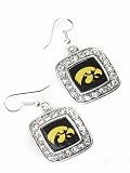 Licensed Iowa Hawkeyes Dangle Earrings Fashion Jewelry