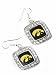 Licensed Iowa Hawkeyes Dangle Earrings Fashion Jewelry
