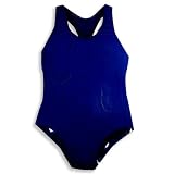 St. Tropez Swimwear - Girls One Piece Swimsuit, Navy