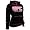 UFC Womens Sherpa Hoodie [Black/Pink], Large