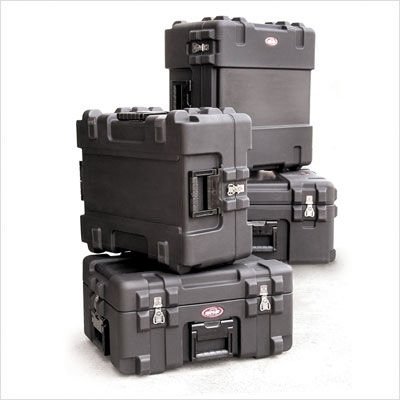 SKB Equipment Case, 24 X 23 X 17, Foam and Wheels