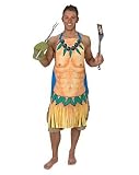 Buff Hula Guy Apron