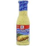 McCormick Golden Dipt Sauce for Seafood, Lemon Butter Dill, 8.4-Ounce Glass (Pack of 6)