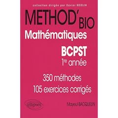 M�thodix math�matiques BCPST 1