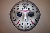 KEN KIRZINGER AUTOGRAPHED JASON HOCKEY MASK W/PROOF FRIDAY THE 13TH AUTOGRAPHED HOCKEY MASK 1ST TIME EVER