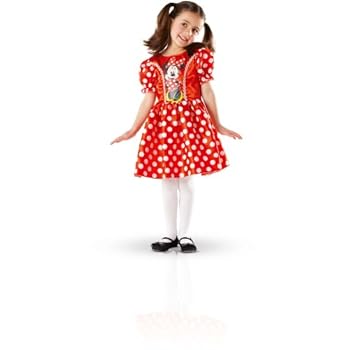 Disney - 154538M - Déguisement - Panoplie Classique Minnie Rouge + Serre-Tête - Taille M