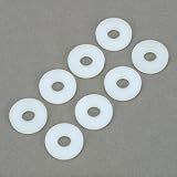 Nylon Flat Washer,#10