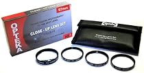 Opteka 67mm Close-Up Set (+1, +2, and +4) with 10x Macro Lens