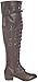 Breckelle's Women's ALABAMA-12 Tall Knee High Lace Up Combat Boots Brown 7