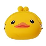 Cute Bright Ladies Girls Silicone Fashion Men Women Boys girls Cute Mini Cartoon silicone Coin Bag Wallet Hand Pouch Purse with Metal Buckle 16 Different Style to Choose