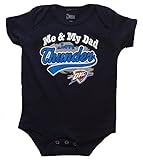 Oklahoma City Thunder Baby One Piece Bodysuit, 18 Months
