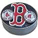 Boston Red Sox Pewter Gift Trinket Box w/Pendant Earrings and Pin - MLB Baseball Fan Shop Sports Team Merchandise