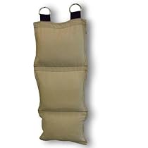 Filled Three Section Wall Bag