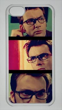 David Tennant Doctor Who Tenth Custom PC Transparent Case for iPhone 5C by icasepersonalized